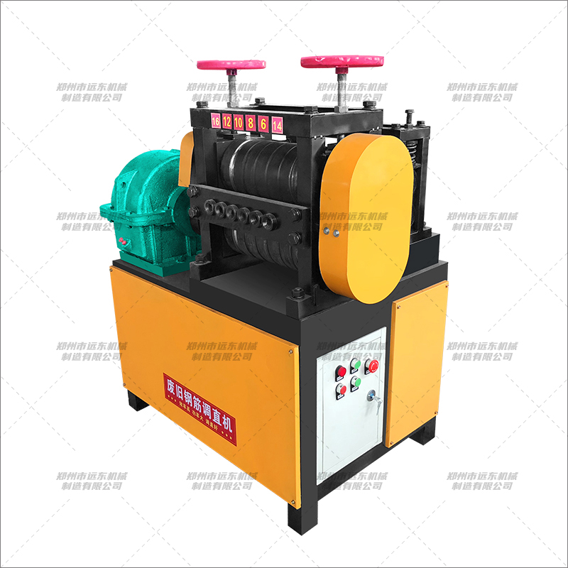 6-16型廢舊鋼筋調(diào)直機(圖1) 6-16型廢舊鋼筋調(diào)直機(圖1)