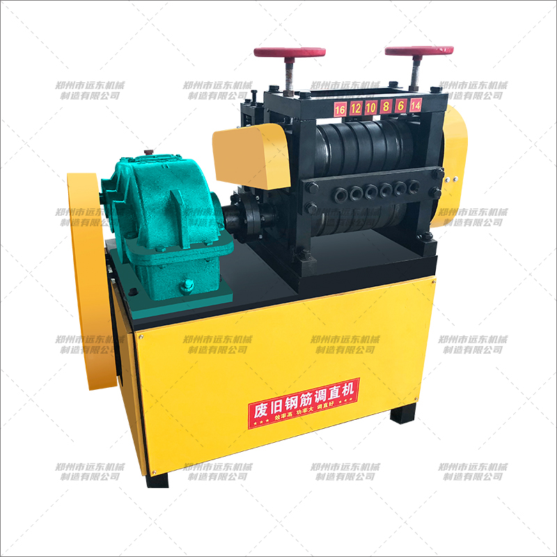 6-16型廢舊鋼筋調(diào)直機(圖3) 6-16型廢舊鋼筋調(diào)直機(圖3)